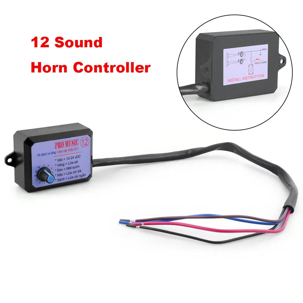 Pro Music Rapid Horn Relay Controller for Car Boat 12-24V
