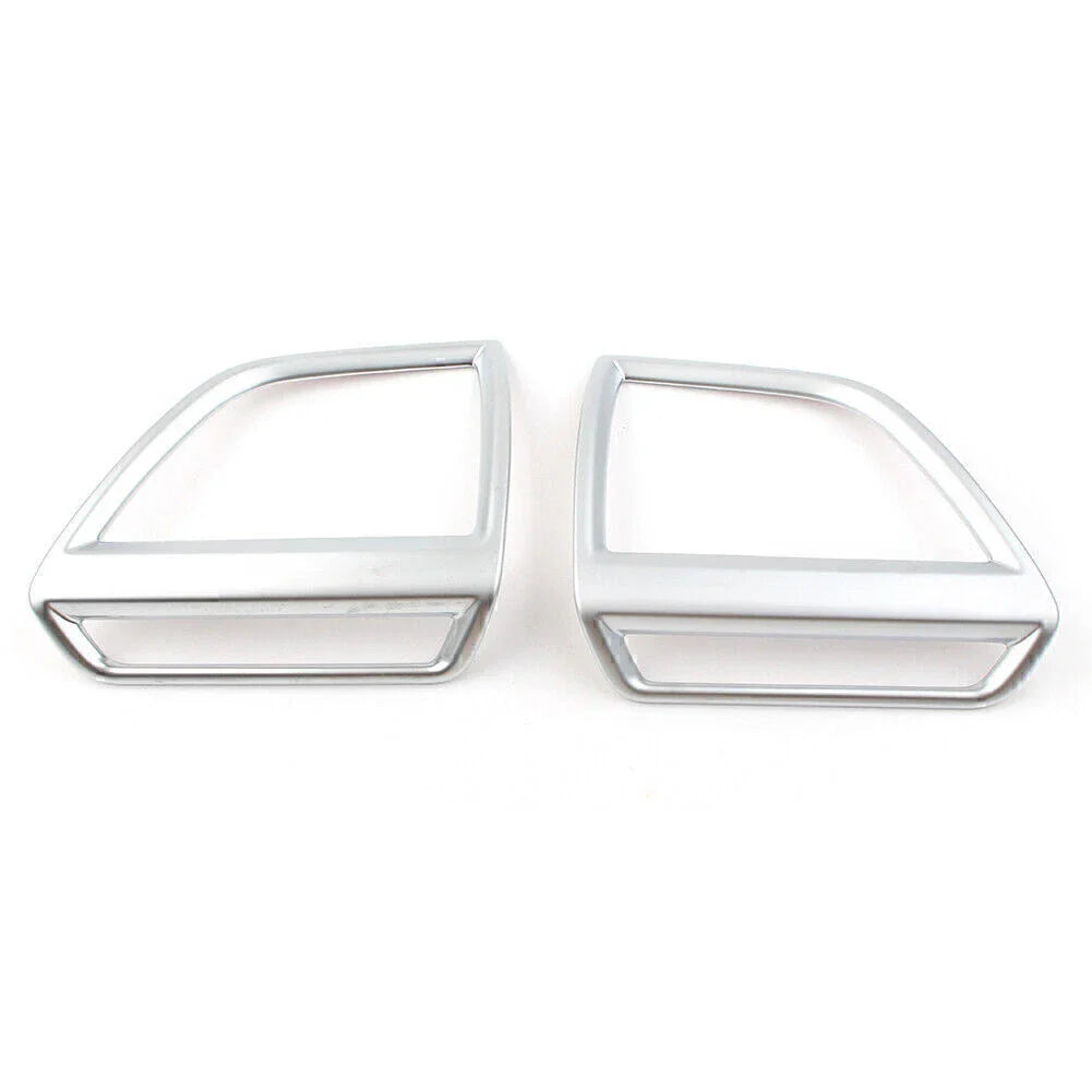 Silver Interior Side Air Vent Outlet Cover Trim for Subaru Forester (2019-2020)