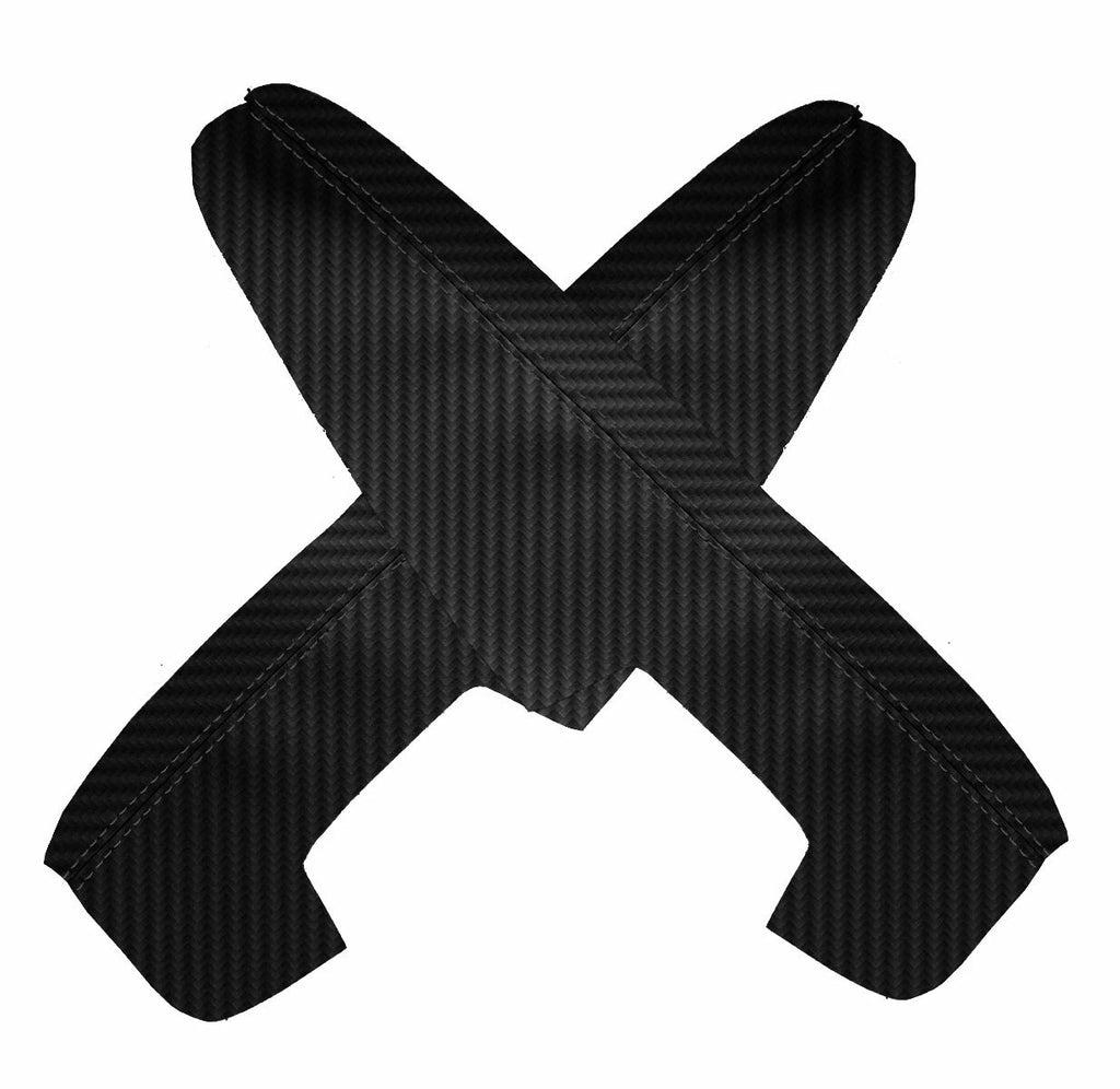 Carbon Fiber Door Panel Armrest Cover for BMW E65 E66 (2001–2008)
