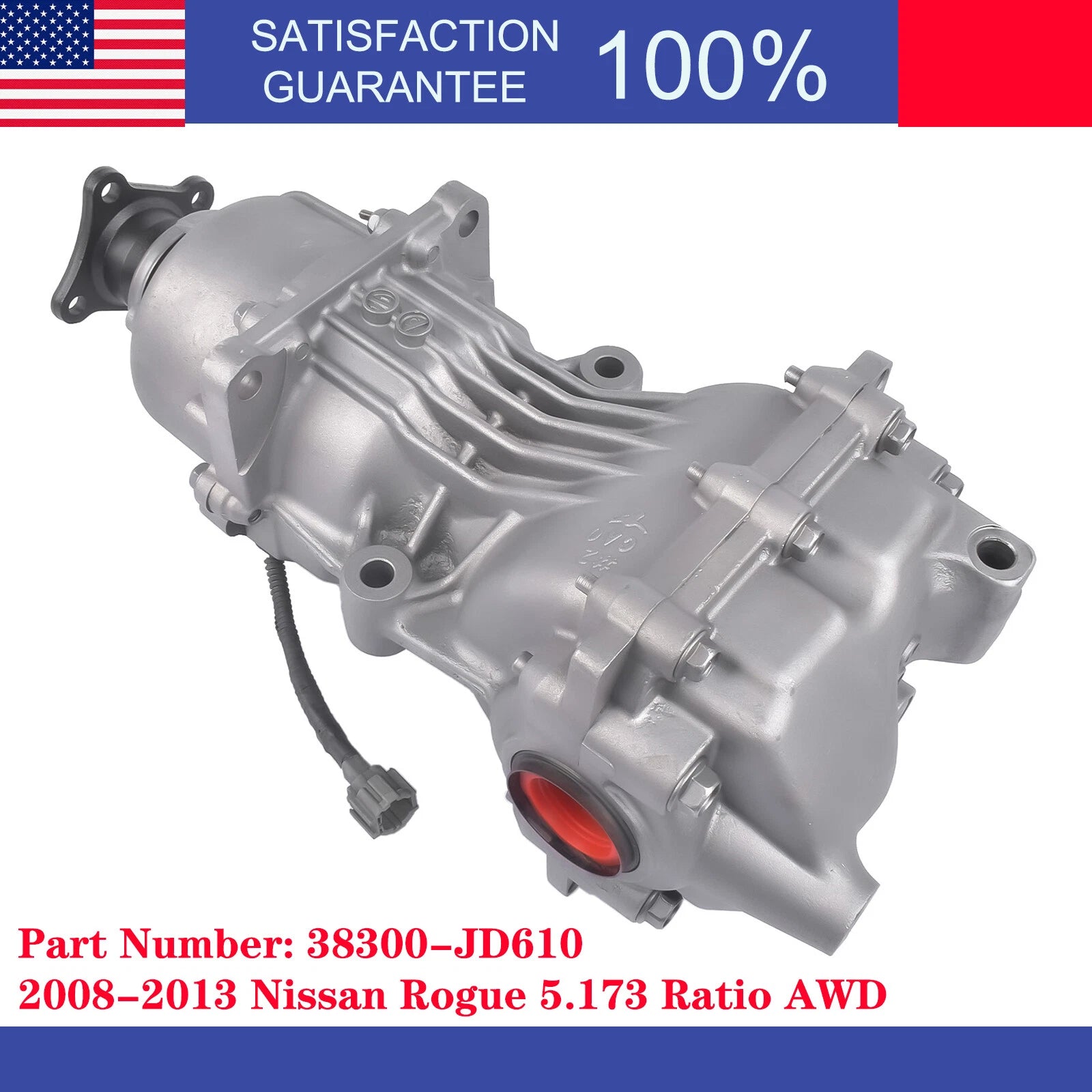 Rear Axle Carrier Differential 5.173 Ratio for Nissan Rogue (2008–2013)