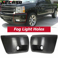 Set of 2 Bumper End Caps for Chevy Silverado 1500 (2007–2013)