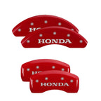 Set of 4 Red Caliper Covers for 2002–2003 Honda Civic Si
