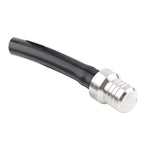 CNC Gas Fuel Tank Cap Valve Vent Hose for ATV Dirt Bike Pit Quad Silver
