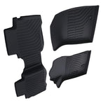 Set of 2 Anti-Slip Black Floor Mats for Kia Niro (2023–2024) TPE Waterproof