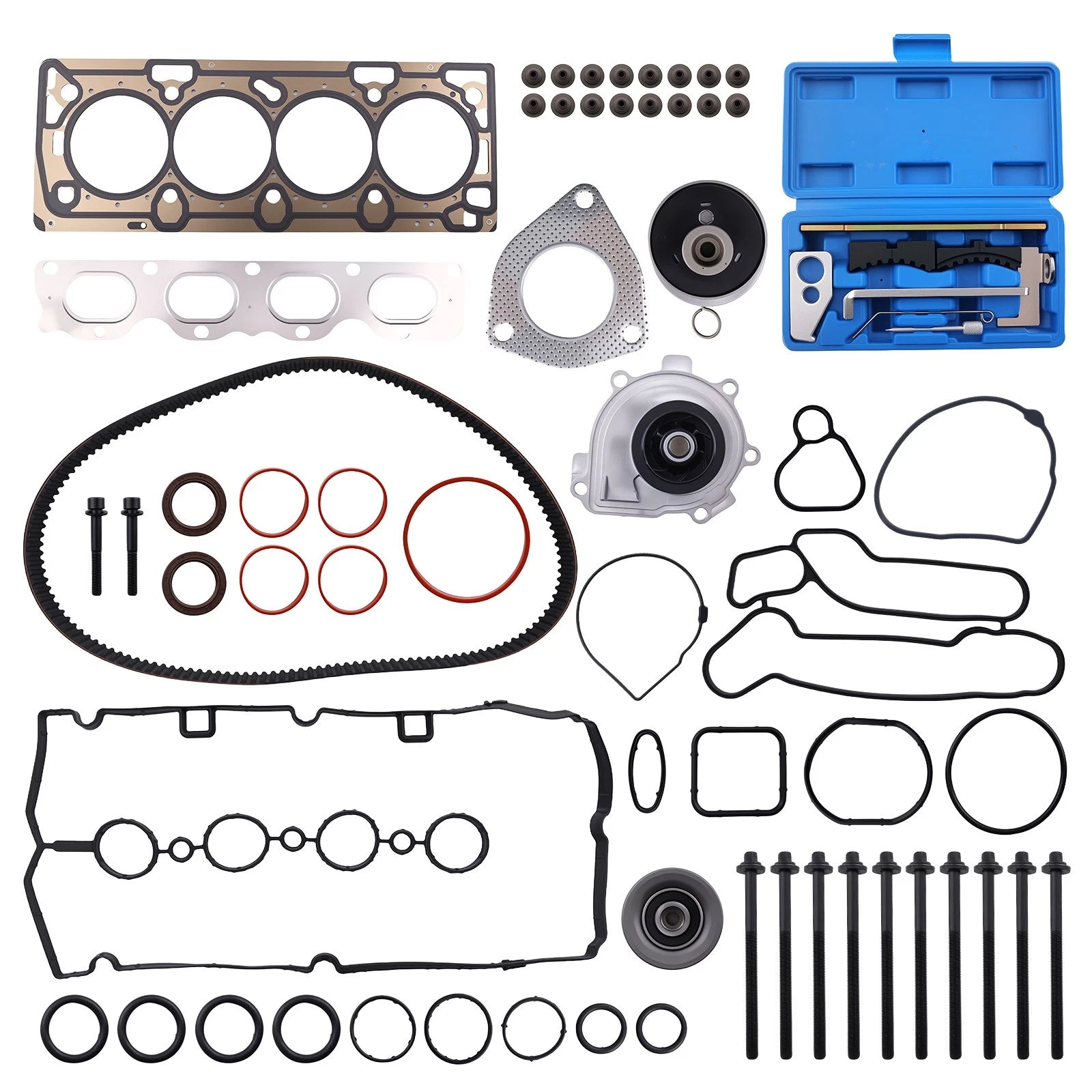 Head Gasket Set & Water Pump Kit for Chevrolet Cruze Sonic 1.8L (2012–2018)