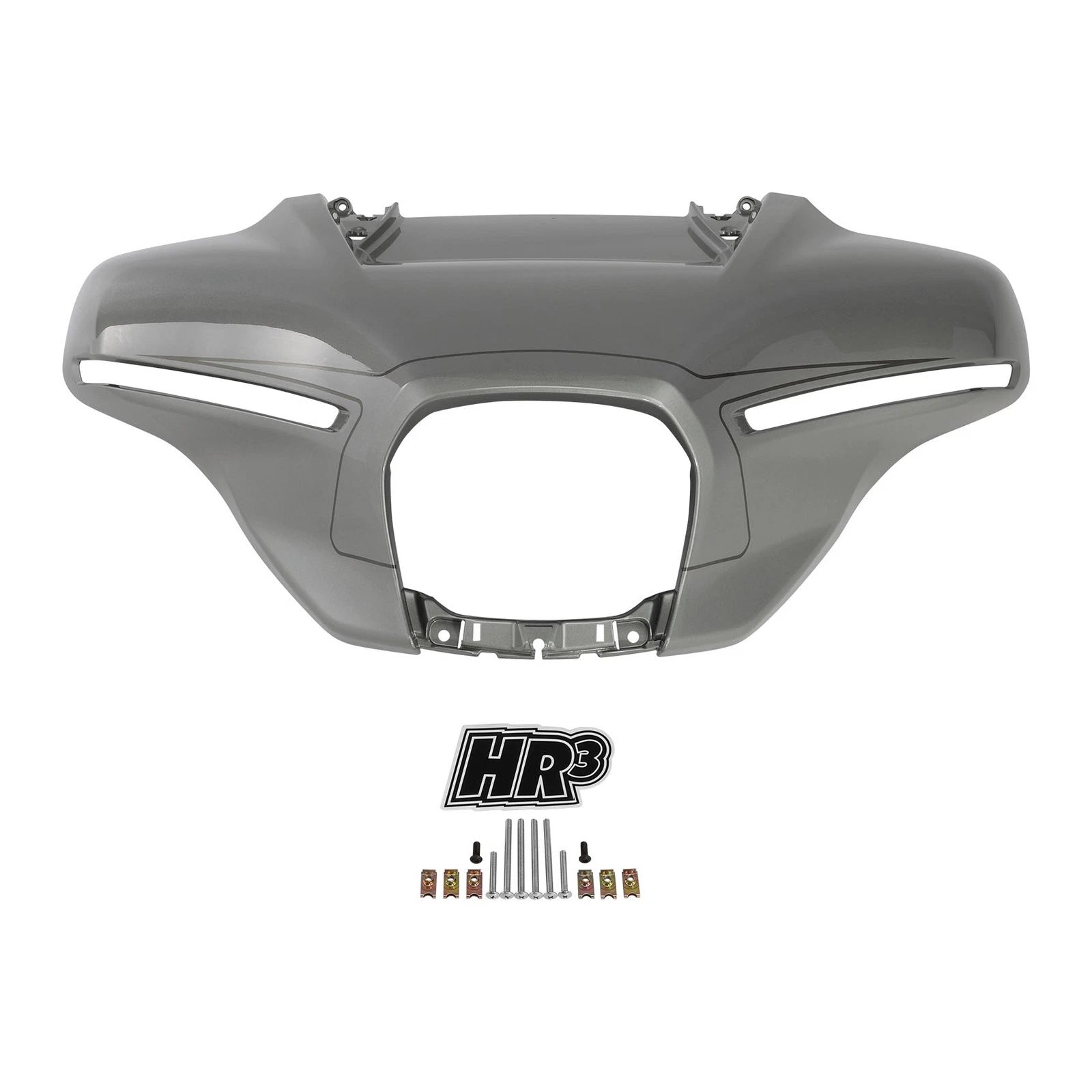 Outer Fairings for Harley Street Glide FLHX (2024–2025) Dark Platinum Pinstripe