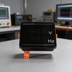 Digital LED Voltage Current Frequency Meter Tester AC 50-500V 0-100A