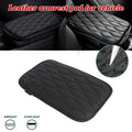 1PC Black Armrest Cover for Seat Box Cushion Pad Case Accessories (—)