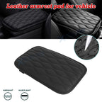1PC Black Armrest Cover for Seat Box Cushion Pad Case Accessories (—)
