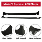 Pair Side Skirt Extensions for Nissan Altima (2013-2015) Matte Black