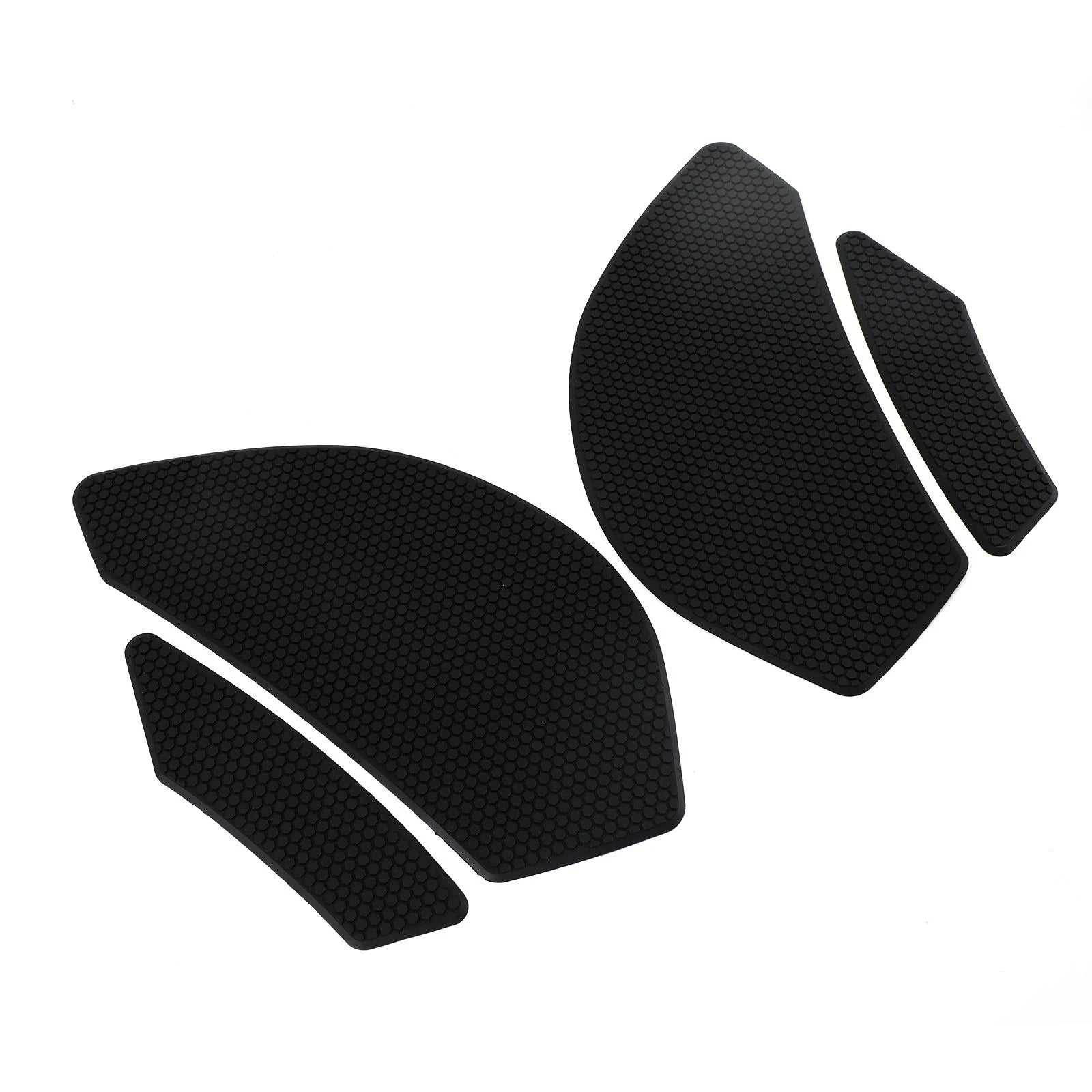 4X Side Tank Traction Grip Pads for Kawasaki ZX6R Ninja ZX600 ZX636 (2009–2019)