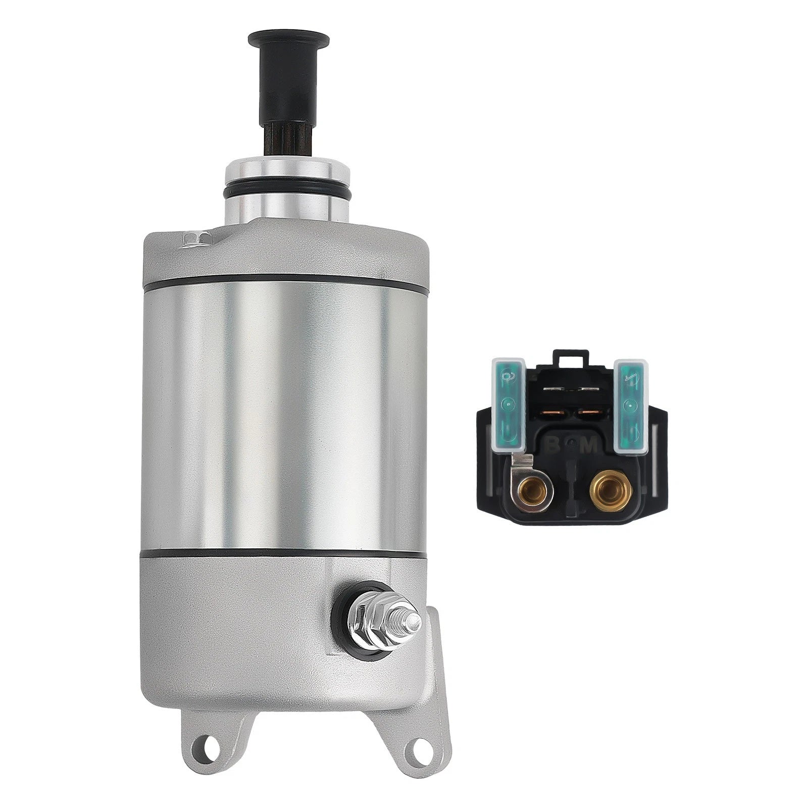 Starter & Relay for Yamaha Grizzly 2WD/4WD YFM35 YFM350 (2007–2014)
