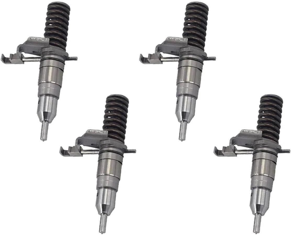 Set of 4 Fuel Injectors 7E9585 for Caterpillar 3114 3116 (Engine)