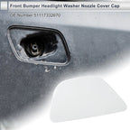 Headlight Washer Nozzle Cover Cap for BMW 535i (2011–2016) - White