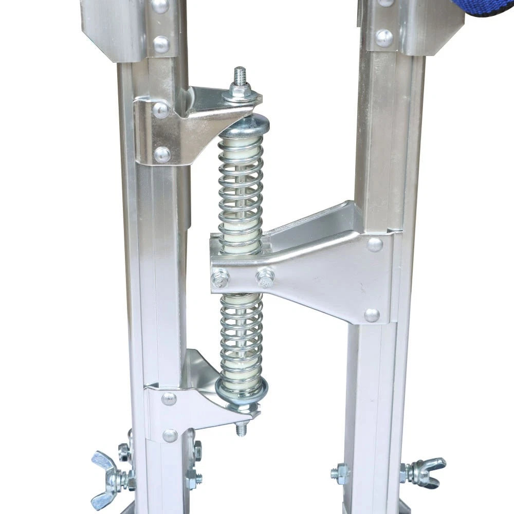 Set of 2 Aluminum Drywall Painting Stilts for Painters (24" - 40")