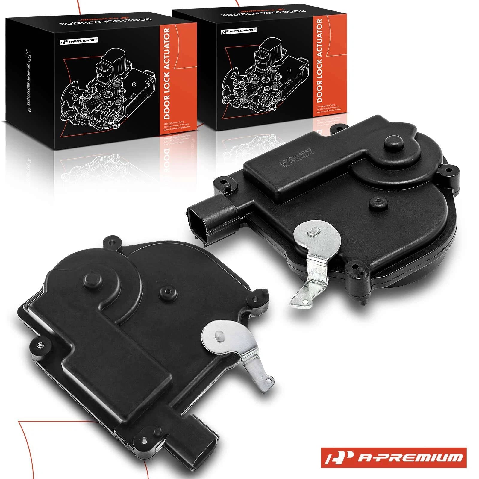 2X Rear Door Lock Actuator with Power Sliding for Honda Odyssey (2005–2010)