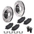 Front Brake Rotors & Ceramic Pads Kit for Toyota Camry (2002–2006) S31050 D908
