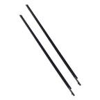 Set of 2 Exterior Door Window Sweep Molding for Scion tC (2005–2010)