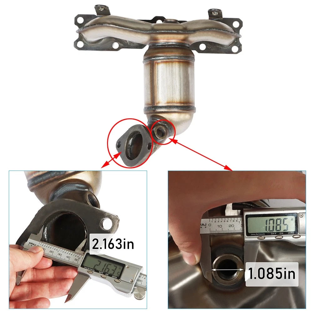 Exhaust Manifold Catalytic Converter for Hyundai Sonata (2012–2013)