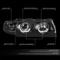1-Piece Projector Headlights for BMW 740iL 750iL (1995–2001)