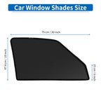 Car Window Cover for Honda Freed GB5/6/7/8 (2016–2023) Net Black