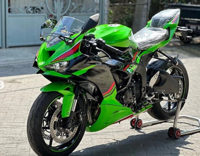 Injection Fairing Kit for Kawasaki ZX6R (2019–2023) - ABS, Green
