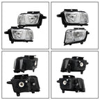 Set of 2 Clear Headlights for Chevy Camaro (2010–2013)