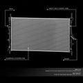 Drive Motor Inverter Cooler Aluminum Radiator for Ford E-Transit (2022–2024) DPI13933