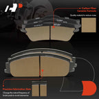 Ceramic Brake Pad Set for Pontiac G8 (2008-2009)