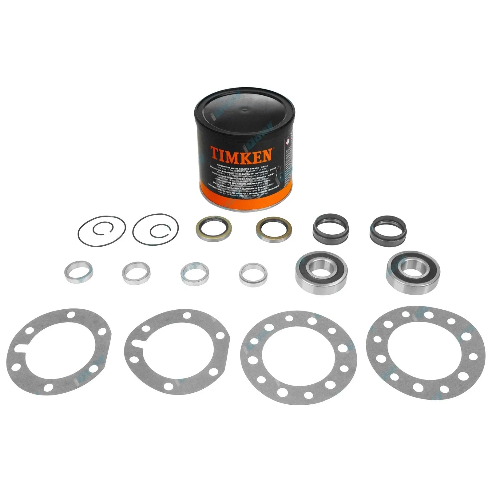 Rear Wheel Bearing Kits + Grease for Hilux GGN15 GGN25 KUN16 KUN26 (2005-2008)