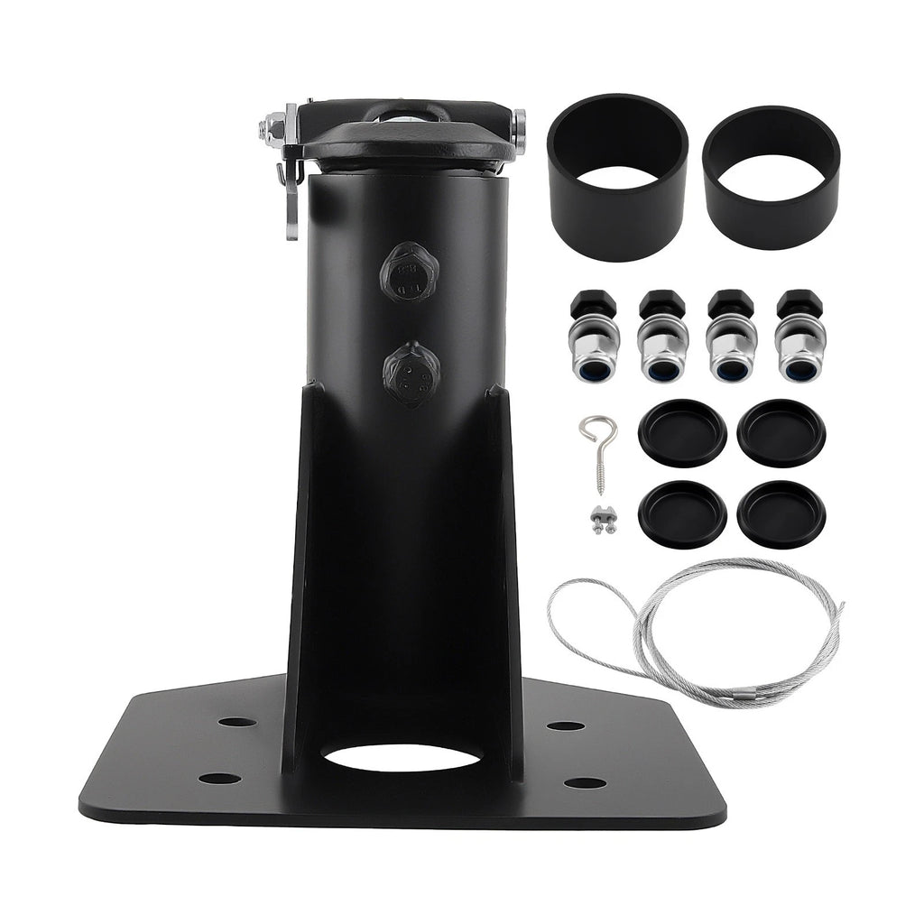 5th Wheel to Gooseneck Adapter 12"-17" for RV Trailer (24000 lbs)