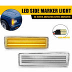 Clear Front Side Marker Lights for GMC Chevy Pickup Blazer Suburban Jimmy (1973–1980)
