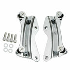 Chrome Stealth Luggage Rack Docking Hardware for Harley Touring (2014-2024)