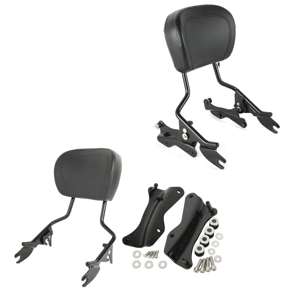 Backrest Sissybar with 4 Point Docking Kit for Harley Street Road Glide (2014–2025)