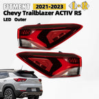 LED Tail Light Lamp Pair for Chevy Trailblazer ACTIV RS (2021–2023)