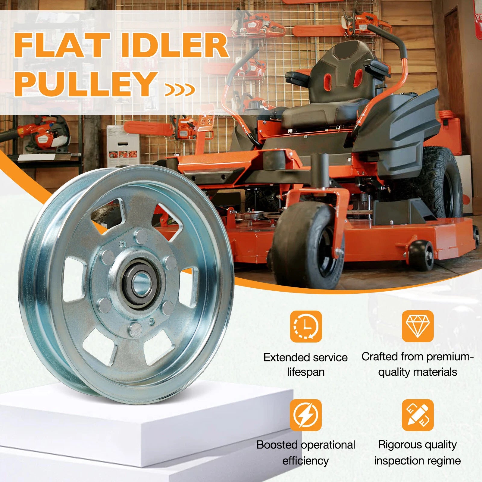 Idler Pulley for MZ ZT Outlaw Series (2000-2000)