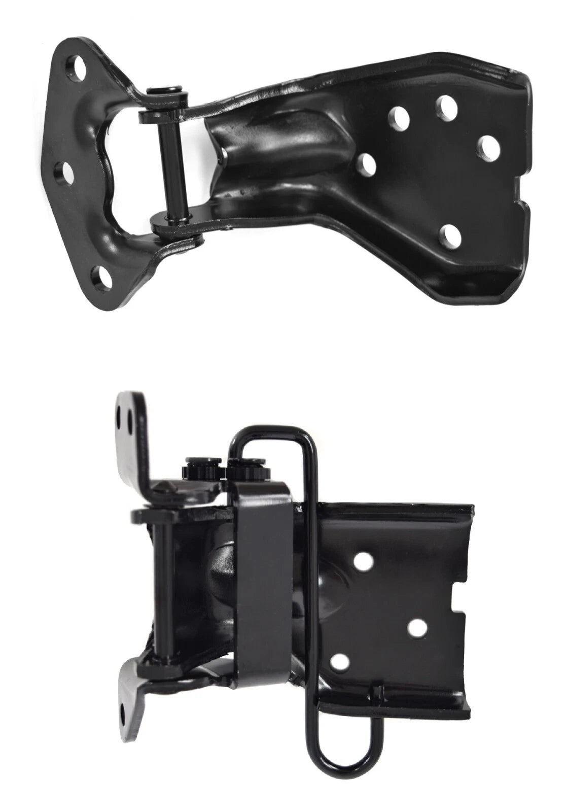 Door Hinge Set RH Upper and Lower Replacement for 1971-1973 Ford Mustang