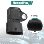 Manifold Absolute Pressure Sensor No.393002B100 for Hyundai Elantra (2011–2019)