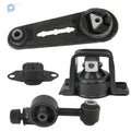 Set of 4 Engine Motor & Transmission Mounts for Nissan Cube Tiida Versa (2009–2014)