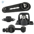 Set of 4 Engine Motor & Transmission Mounts for Nissan Cube Tiida Versa (2009–2014)