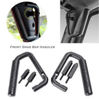Textured Front Grab Bar Handles for Jeep Wrangler JK/JKU (2007-2017)