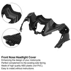 Carbon Front Nose Headlight Cover Fairing for Kawasaki Z900 (2020–2021)