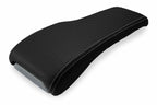 Console Lid Bench Seat Cover for Toyota Tacoma (2001–2004) Carbon Fiber Gray Stitch