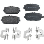 Set of 4 NAO Brake Pads for Mazda MX-5 Miata (2006–2015)