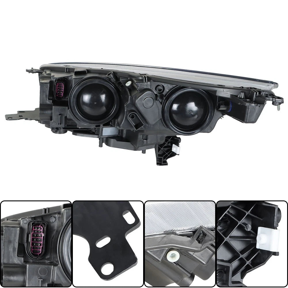 Headlight for Ford Escape (2017–2019) Halogen Passenger Side