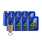Oil Change Kit for BMW M60/S62 3.0/4.0L (1992–1999) - 8L Liqui Moly RaceTech GT1 10W-60