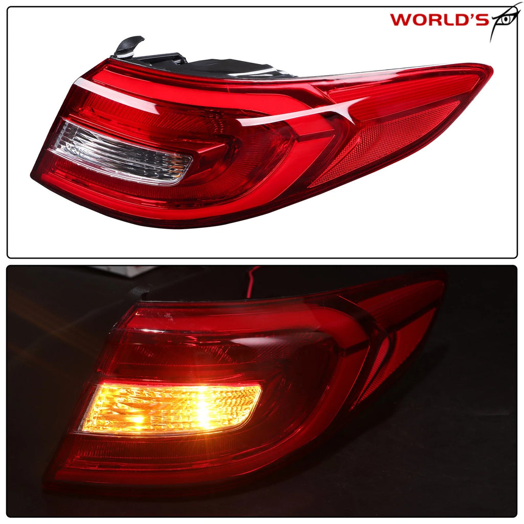 Rear Outer Right Tail Light for Hyundai Sonata (2015–2017) Halogen
