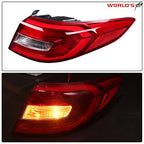 Rear Outer Right Tail Light for Hyundai Sonata (2015–2017) Halogen
