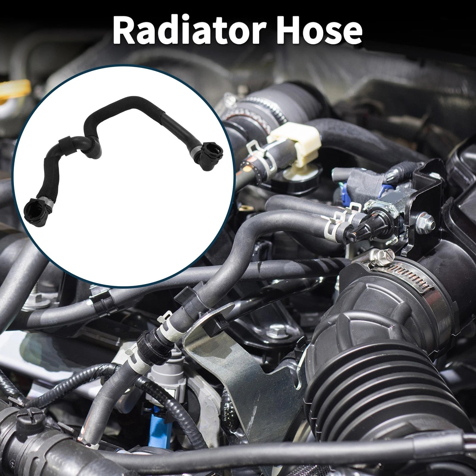 Radiator Hose No. 17127598248 for BMW 535i (2011–2016) Cooling Tube