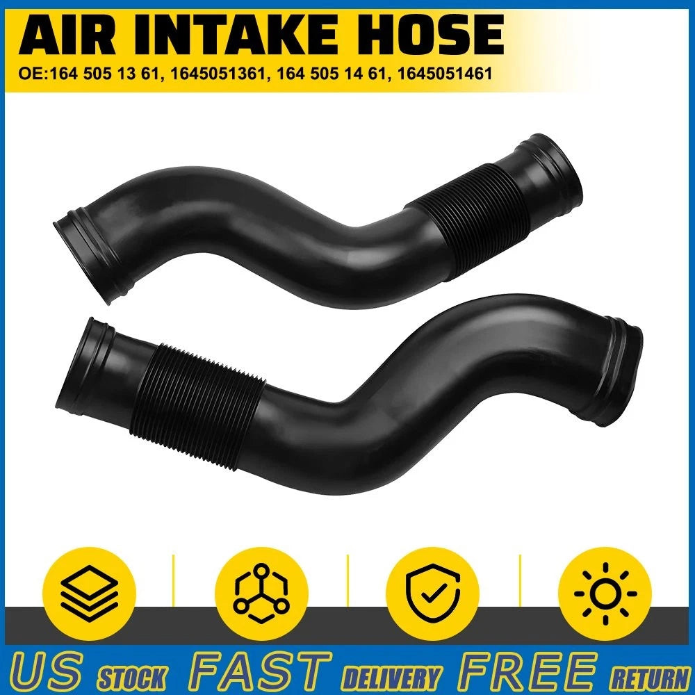 Air Intake Duct Pipe Hose Set for Mercedes Benz ML350 ML300 GL450 (2006–2011)